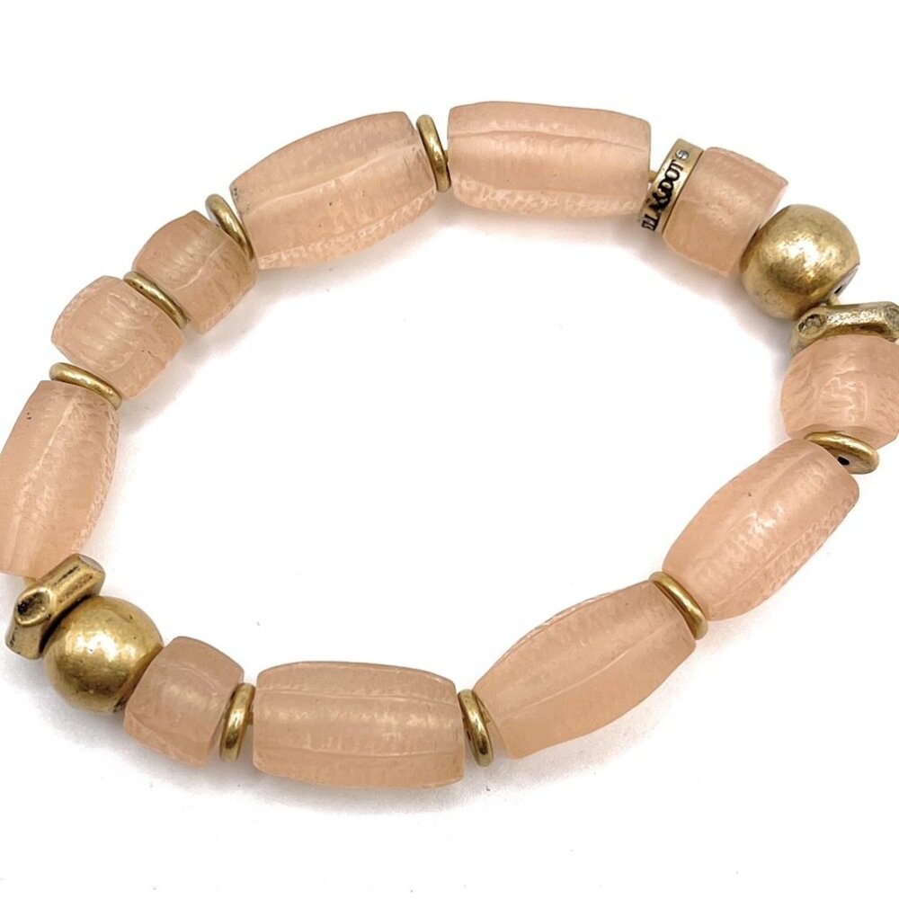 Stella & Dot Andi Brix Blush Stretch Bracelet - 5272 / 9227